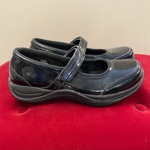 L.L. Bean Black Strap Shoes